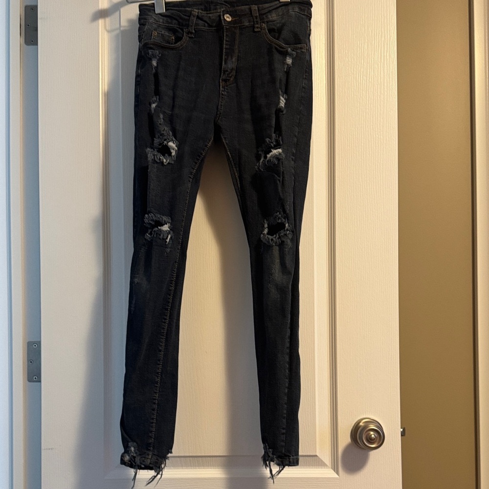 Distressed Jeans